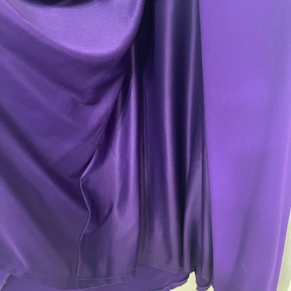 TONY BOWLS EVENING GOWN SIZE 12 BUT altered to fix like 6 - Picture 11 of 14